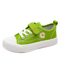 儿童运动休闲鞋25-36码 儿童帆布板鞋新款男女儿童饼干底帆布鞋板鞋百搭透气软底运动鞋 AWANHOO B3360