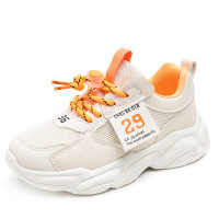 儿童鞋子男女童鞋26-37码秋季新款儿童网面休闲鞋网红男童老爹鞋中大童儿童鞋子AWANHOO B3399