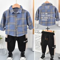 儿童套装2件套 80-130CM男童女童秋款卫衣套装新款儿童长袖上衣套装小童春秋款版潮AWANHOO B49