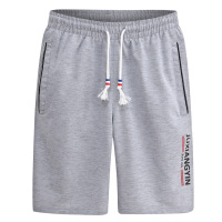 男士运动裤M-6XL加大短裤男夏季宽松休闲大码时尚透气男士运动沙滩裤潮 运动中裤/短裤AWANHOO 16228