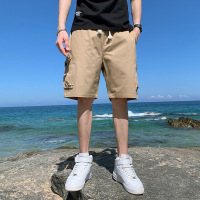 男士运动裤 工装短裤男五分裤ins夏季薄款潮流潮牌宽松男士休闲运动中裤/短裤AWANHOO 162253