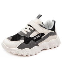 儿童鞋子男女童鞋26-37码男女童实心底运动春季学生新款网面韩版透气女童童鞋儿童靴子AWANHOO B6909