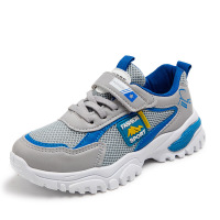 儿童鞋子男女童鞋26-37码男女童实心底运动春季学生新款网面韩版透气女童童鞋儿童靴子AWANHOO B3378
