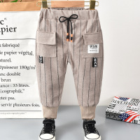 高品质儿童裤子80-130CM春秋男童中性童裤卡通长裤中腰休闲裤童装裤女童裤儿童裤子AWANHOOB1931