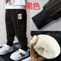 高品质儿童裤子80-130CM秋冬加绒保暖男童中性童裤卡通长裤中腰休闲裤童装裤女童裤儿童裤子AWANHOOB1931