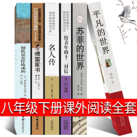 八年级钢铁是怎样炼成的傅雷家书名人传平凡的世界苏菲的世界给青年的十二封信正版全套6初二下册课外阅读书籍必读初中生原著名著