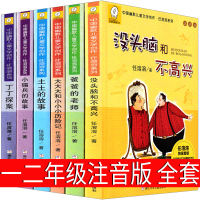 没头脑和不高兴二年级注音版正版书全集6册一年级全套完整版任溶溶儿童书籍三年级爸爸的老师丁丁探案土土的故事浙江少儿出版社
