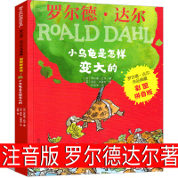 小乌龟是怎样变大的注音版全套罗尔德·达尔作品典藏小学生的书一年级二年级三年级正版必读小乌龟是怎样长大的课外书明天出版社