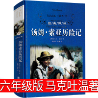 汤姆索亚历险记小学生六年级正版原著人民八年级译林出版社汤姆·索亚历险记马克吐温文学小说6年级课外书汤姆.索亚历险记完整版