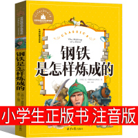 钢铁是怎样炼成的注音版正版小学生刚铁是怎么练成的拼音版一年级二年级课外阅读老师推荐必读童书书籍儿童读物6-7-8-10岁