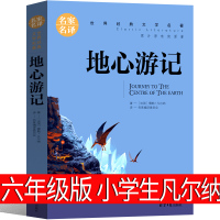 地心游记书正版小学生原著凡尔纳著六年级课外书五年级四年级世界名著科幻小说长篇小说6年级课外阅读书籍译林必读北京日报出版社