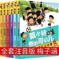 注音版戴小桥和他哥们儿6册全套二年级梅子涵新蕾出版社全集戴小桥和他的哥们儿特务足球赛失踪的逃跑的马儿废话演说家