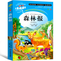 森林报春夏秋冬四年级正版全套绘本小学生必读三年级二年级下册苏维比安基世纪大全集儿童文学课外读物山东画报出版社