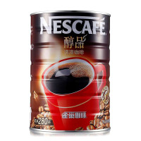 Nestle/雀巢醇品纯黑咖啡粉500g罐装+雀巢咖啡伴侣400g瓶装 速溶咖啡套餐