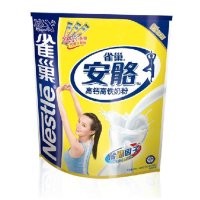 Nestle/雀巢奶粉安骼高钙高铁奶粉400g 女士成人营养奶粉16条装