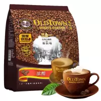 马来西亚进口白咖啡Oldtown旧街场三合一浓醇525g 速溶咖啡粉15条装