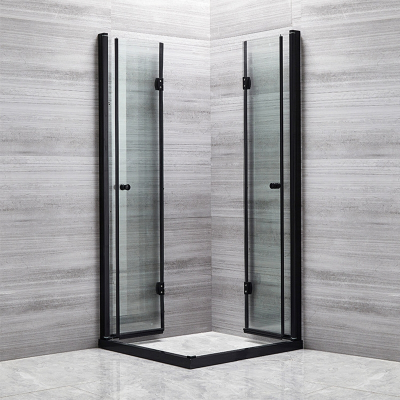 黎卫士定制定制家用折叠门淋浴房小户型浴屏简易整体卫生间玻璃干湿分离隔断