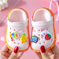儿童凉鞋夏公主包头洞洞鞋婴幼儿软底小童宝宝凉拖鞋