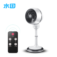 水田9寸电风扇空气循环扇家用静音落地扇办公室遥控定时涡轮对流