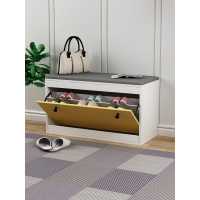 进换鞋凳简约现代北欧收纳鞋柜式多功能床尾储物口可做穿鞋凳