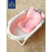 宝宝洗澡盆可坐躺婴儿浴盆折叠通用新生儿大号儿童沐浴桶幼儿用品