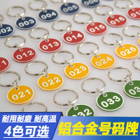 数字号码牌标记寄存牌洗浴编号钥匙牌桑拿线圈塑料手牌不锈钢牌子