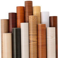 家具翻新贴纸旧衣柜橱柜子木桌子防水PVC木纹贴纸装饰墙纸自粘