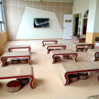 简约仿古孔孟幼儿园小榻榻米茶几飘窗国学桌椅组合围棋棋盘矮桌子