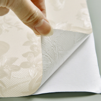 墙纸自粘卧室温馨欧式防水壁纸10米简约现代客厅背景墙3d立体墙贴