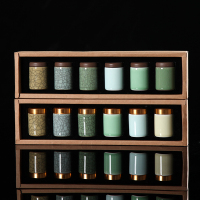 龙泉青瓷迷你茶叶罐便捷旅行存茶罐陶瓷小茶罐密封茶叶包装盒