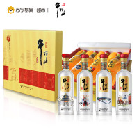牛栏山 京味礼盒 42度500ml*4瓶 礼盒装 浓香风格白酒