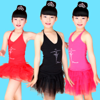 儿童演出服装幼儿舞蹈服装纱裙女童练功服蓬蓬裙幼儿拉丁舞表演服