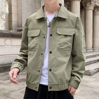 梵克公牛男士外套春秋款20新款韩版潮流帅气机能夹克休闲百搭上衣服春装