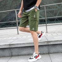 梵克公牛夏季薄款工装短裤男士休闲商务休闲流初中生牌20年新款5分中裤