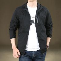 梵克公牛防晒衣男夏季轻薄透气速干户外运动皮肤衣弹力宽松连帽服风衣