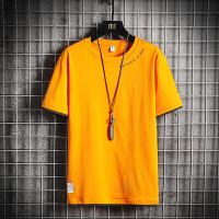 梵克公牛春夏季男士短袖T恤棉新款上衣打底衫宽松半袖港版潮牌个性时尚