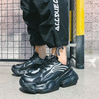 梵克公牛港风ins老爹鞋男春秋2020新款透气帆船鞋跑鞋潮流百搭网红潮鞋