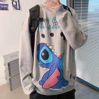 梵克公牛史迪仔无帽卫衣男春季牌ins超火宽松大码les帅t韩版流cec上衣