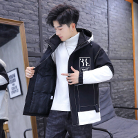 梵克公牛男士衣外套2020新款韩版潮流羽绒袄加厚板鞋服大码男装