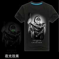 梵克公牛英雄T恤联盟男短袖夜光lol衣服亚索男士荧光半袖夏 P25