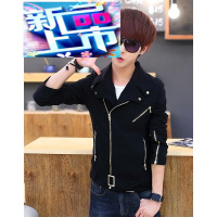 梵克公牛青少年韩版夹克男外衣潮褂子中学生非主流男装衣服男生季外套个性帅气上衣