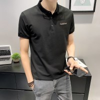 梵克公牛时尚牌短袖polo衫男2021夏季新款韩版青年流半袖T男士翻领T恤