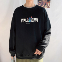 梵克公牛ins男史迪仔无帽卫衣网红春季新款韩版流宽松大码帅t上衣港风