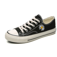 梵克公牛男青年夏天平底透气休闲鞋 2020小雏菊帆布鞋男鞋年春季新款百搭港风潮子舒适软底