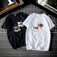 梵克公牛棉 男士短袖T恤ins上衣服夏季男装男生衣服潮流体恤 P18