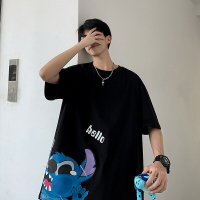 梵克公牛史迪仔短袖T恤男牌流ins超火cec半袖港风原宿宽松体恤百搭