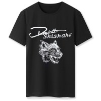 梵克公牛2020夏季新款短袖T恤男士鸡心v领白色体恤棉修身紧身夏季打底衫