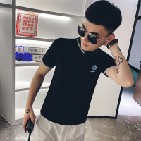 梵克公牛男生polo衫2021新款夏季翻领棉短袖T恤ins抖音网红商务休闲牌上衣服装