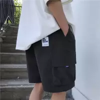 梵克公牛男春季新款港风流宽松工装裤帅气学院风