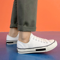 梵克公牛男青年夏天平底透气休闲鞋 2020春季新款韩版男鞋百搭低帮学生鞋子街拍百搭潮舒适软底